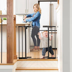 North States - 5501 - Graphite Metal/Acrylic Expandable Baby Gate 1 Pack