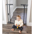 North States - 5501 - Graphite Metal/Acrylic Expandable Baby Gate 1 Pack