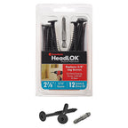 Fastenmaster - FMHLGMTT278-12 - Headlok 2-7/8 In. L Torx Ttap T30 Coarse Structural Wood Screws 1 Pack