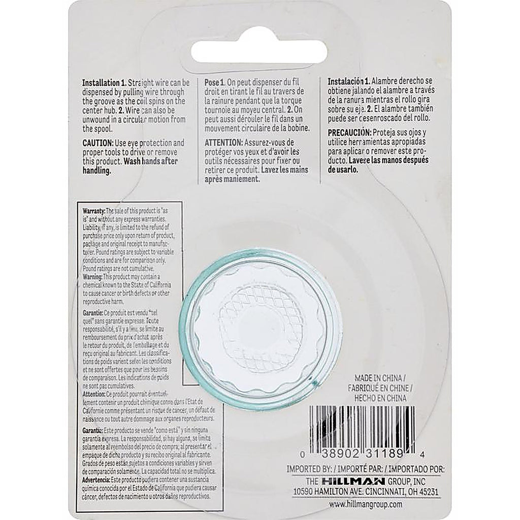 Hillman 123115-N 50 ft. L Plastic 18 Ga. Wire