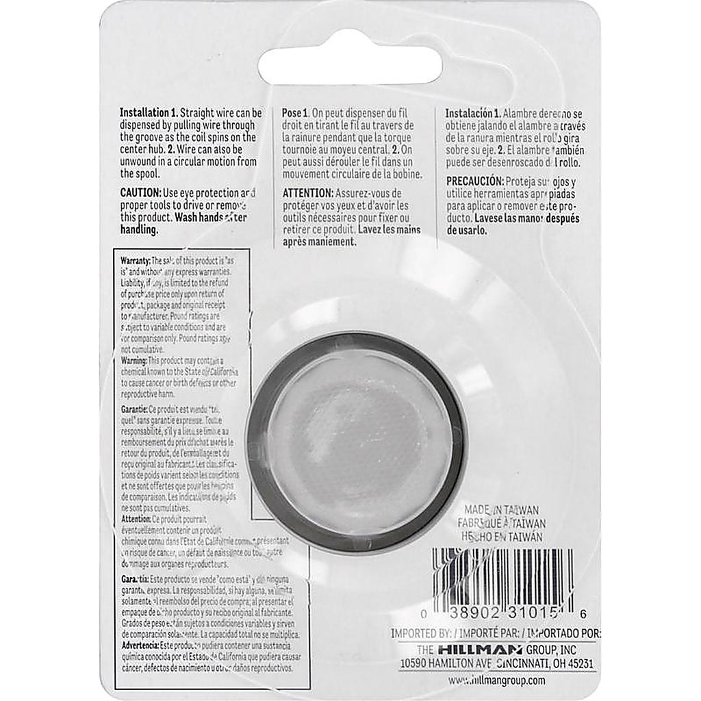 Hillman 123108-N 100 ft. L Steel 24 Ga. Floral Wire