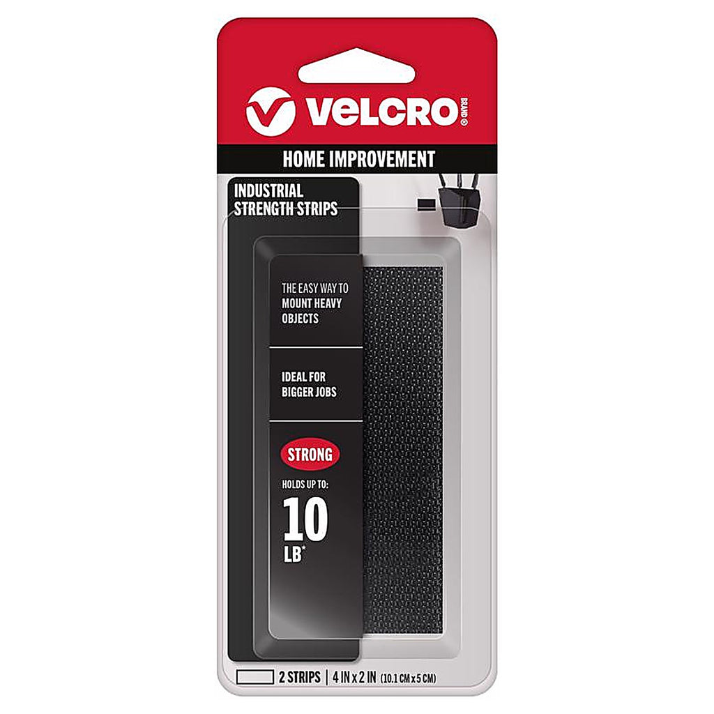 Velcro 90199 Hook and Loop Fastener 4 in. L 2/Pack