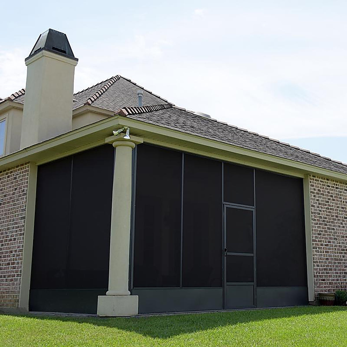 Phifer Wire - 3004049 - Suntex 36 In. W X 84 In. L Black Polyester Sun Screen Cloth