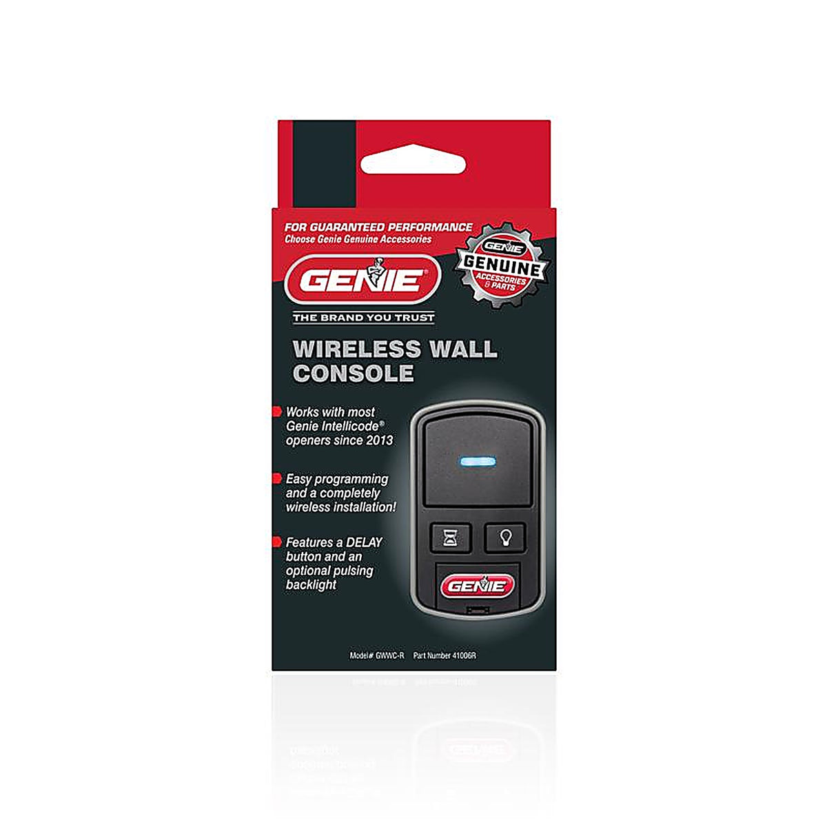 Genie - 41006R - 1 Door Wi-Fi Garage Door Opener for Works with Genie Garage Door Opener Openers Made Since 201