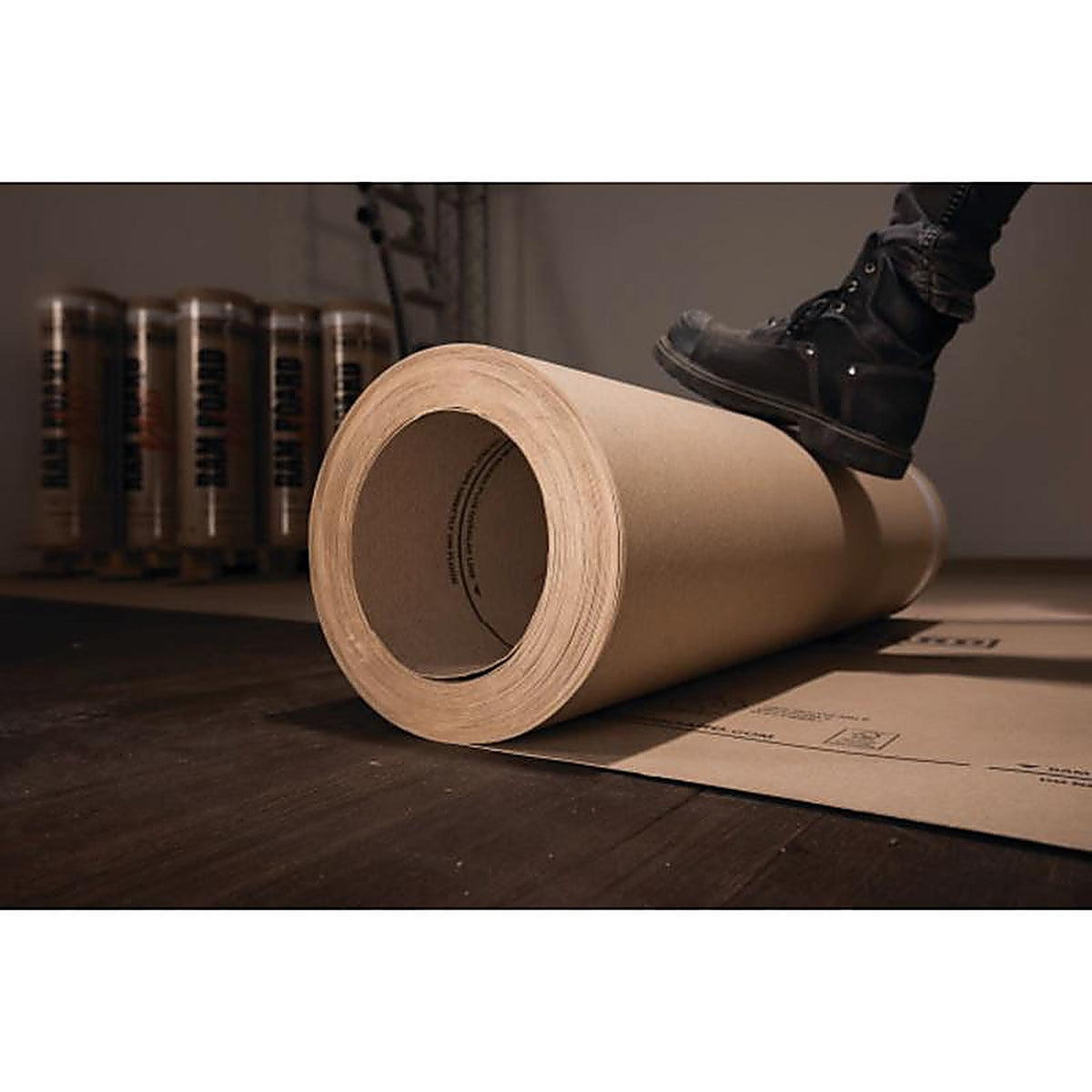 Ram Board - 46 RB PLUS 38-1 - Plus Floor Protector Paper 38 In. W X 100 Ft. L Paper Beige