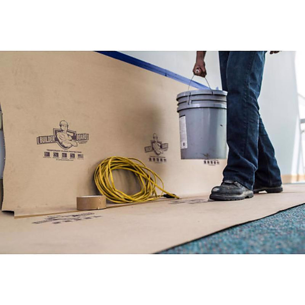 Builder Board - BLDLS38100C - Mccoys Floor Protector Paper 38 In. W X 100 Ft. L Paper Beige