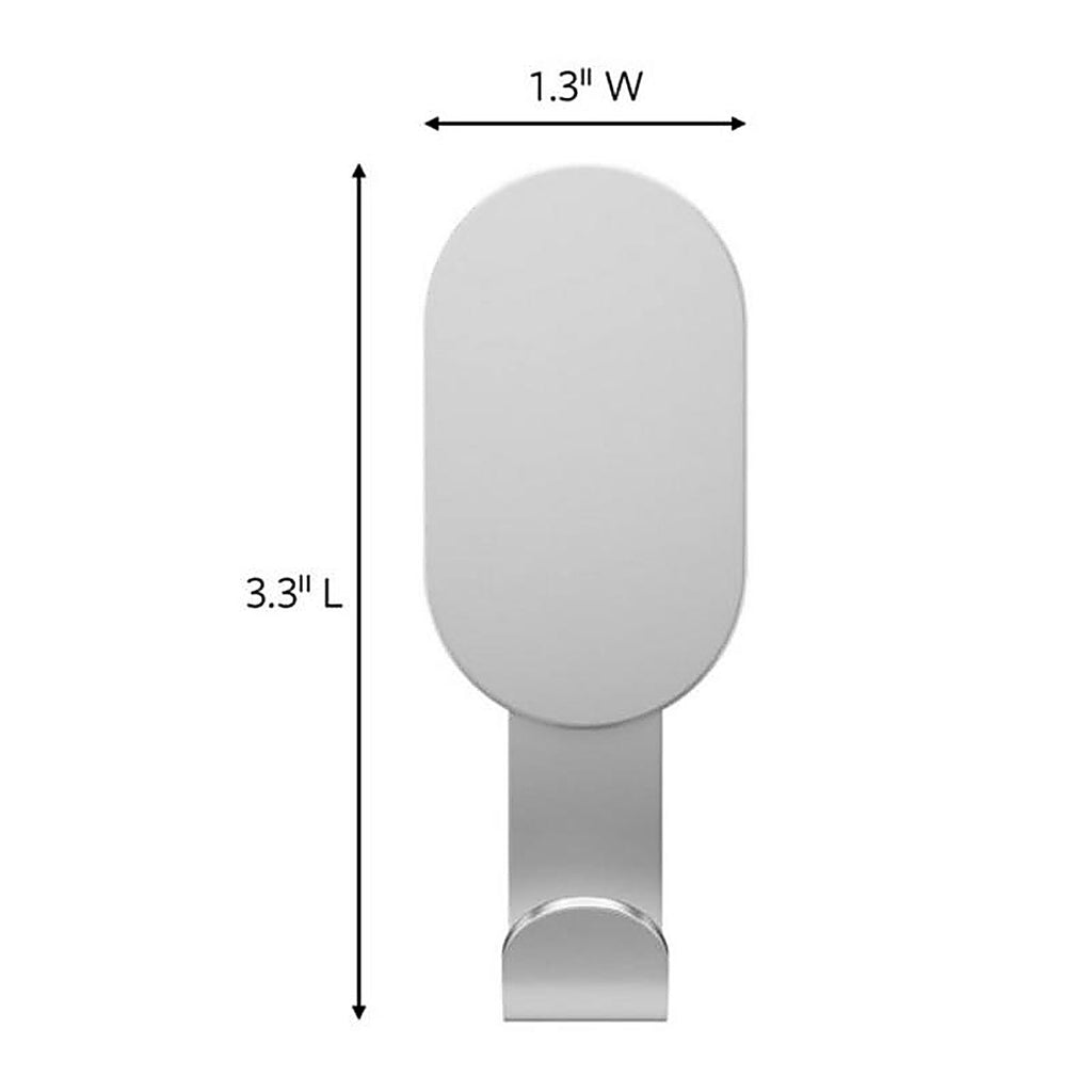 3M - 3DH15SLV-1ES - Stainless Steel 15# Drywall Hooks 1 Pack