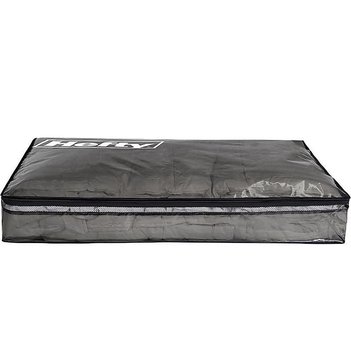 Hefty - HFT-7612769-4 - Underbed Black/Clear Storage Bag 6 In. H X 39 In. W X 20 In. D