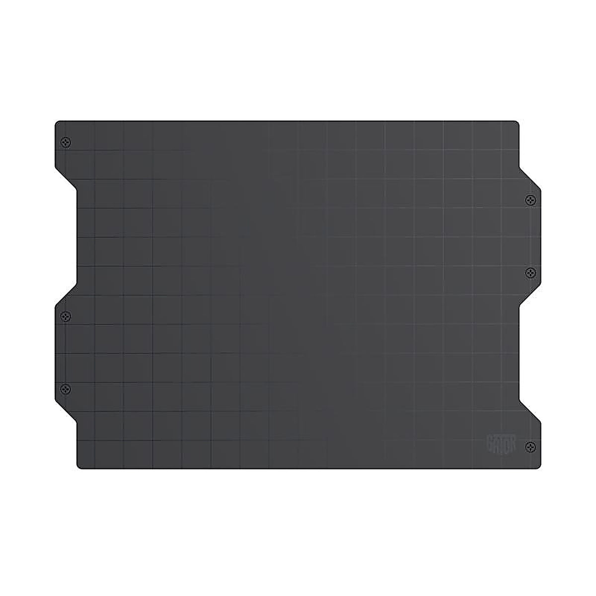 Gator Magnetics - 500074 - 16.75 In. W X 12 In. H Mounting Wall Plate Steel Black