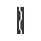 Gator Magnetics - 500076 - Edge Caps Black Metal/Steel Drywall Garage Kit 2 Pack