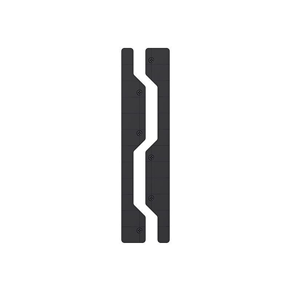 Gator Magnetics - 500076 - Edge Caps Black Metal/Steel Drywall Garage Kit 2 Pack