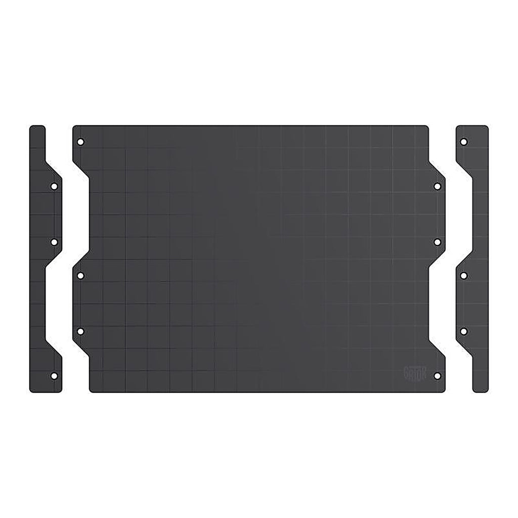 Gator Magnetics - 500076 - Edge Caps Black Metal/Steel Drywall Garage Kit 2 Pack