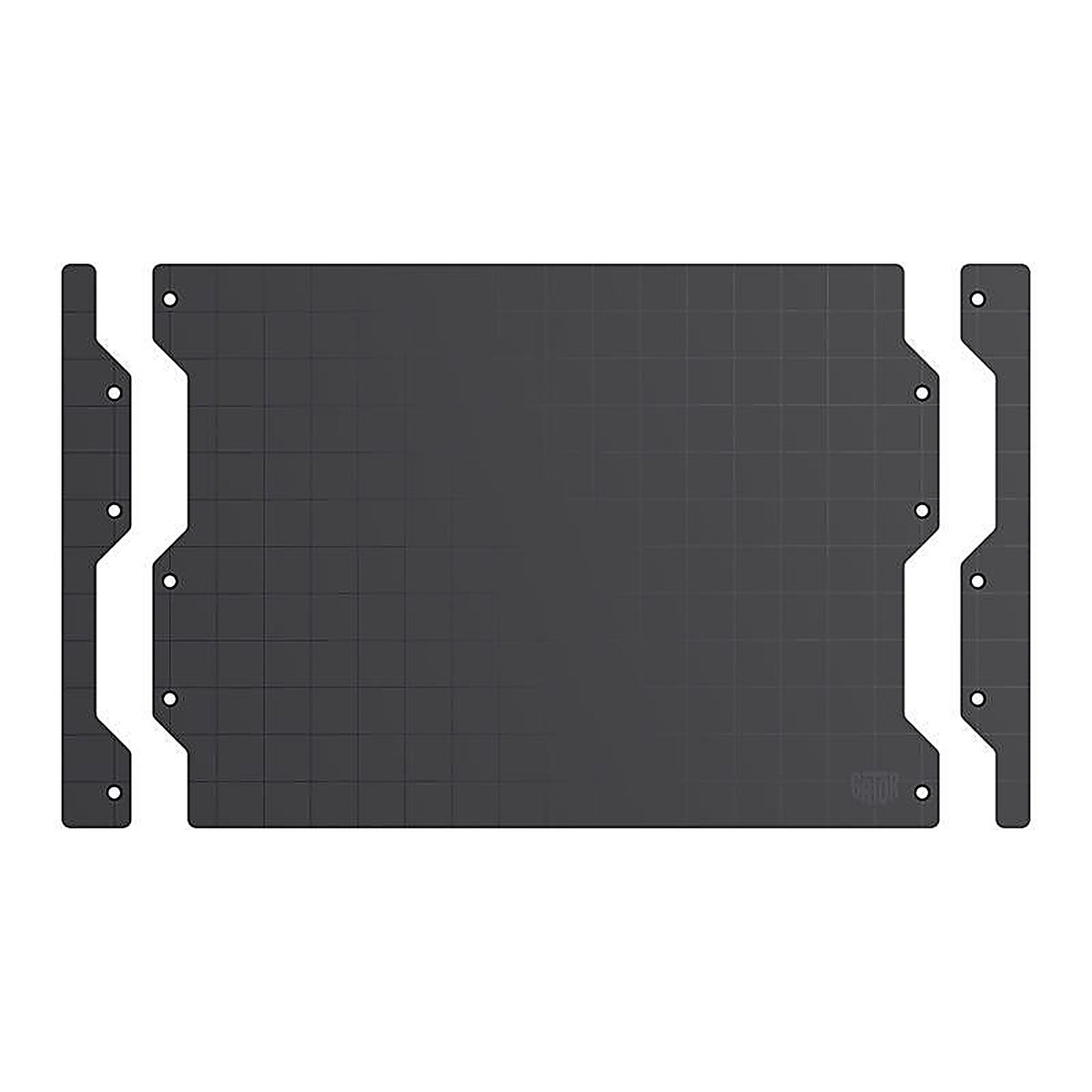 Gator Magnetics - 500076 - Edge Caps Black Metal/Steel Drywall Garage Kit 2 Pack