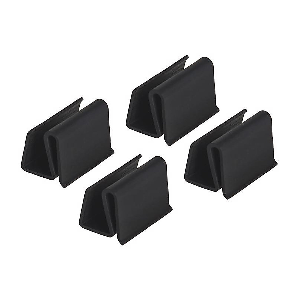 M-D - 58648 - Building Products Black Vinyl Retainer Clip for 7/16 4 Pack