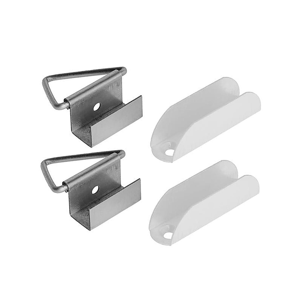 M-D - 58683 - Building Products Aluminum 7/16 In. W X 1-1/2 In. L Screen Top Hanger 2 Pack