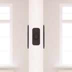 National Hardware - N350-960 - Matte Black Zinc Pocket Door Latch 1 Pack