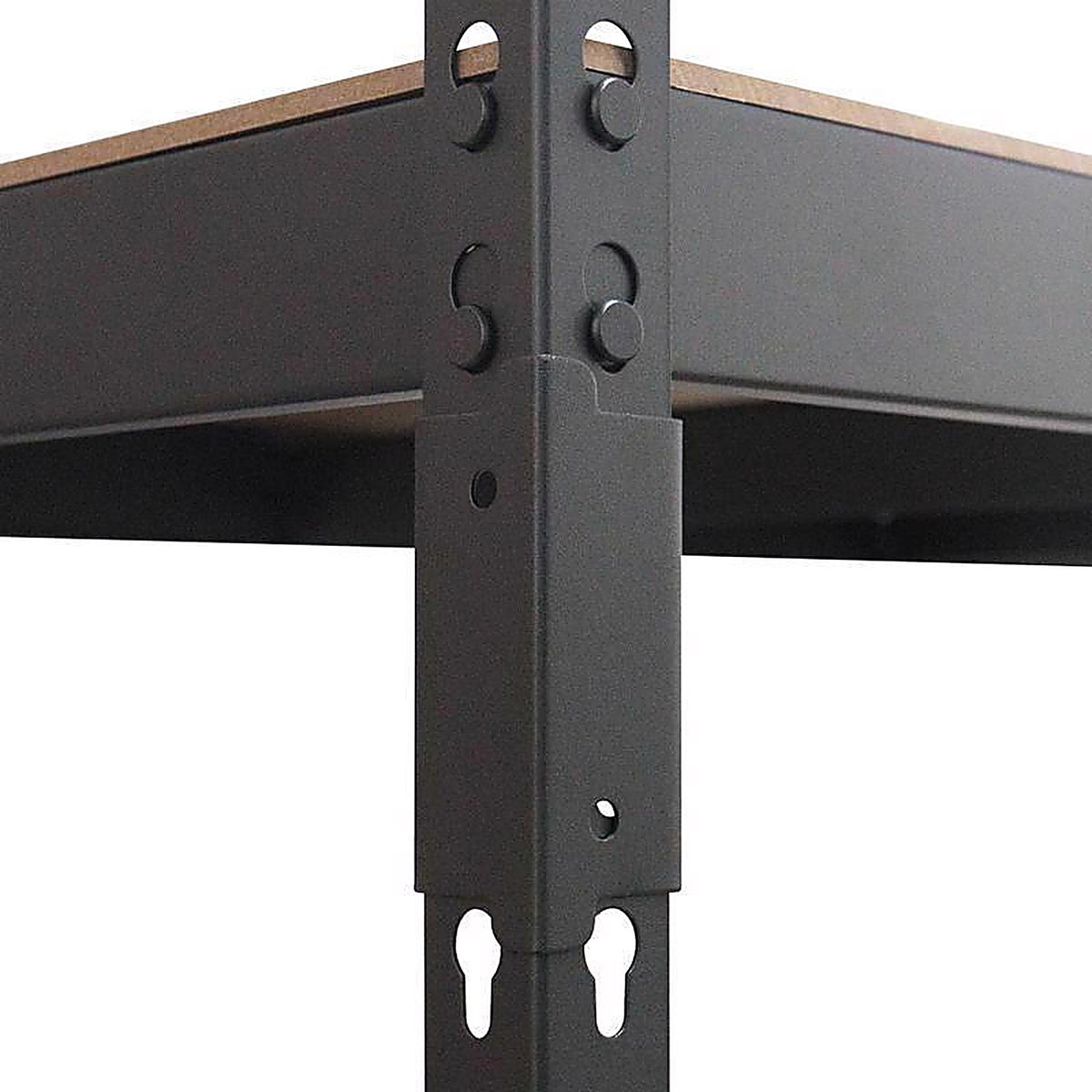 AR Shelving - TRCD18407KFUS0I - 60 In. H X 12 In. W X 30 In. D Steel 4-Tier Shelving Unit