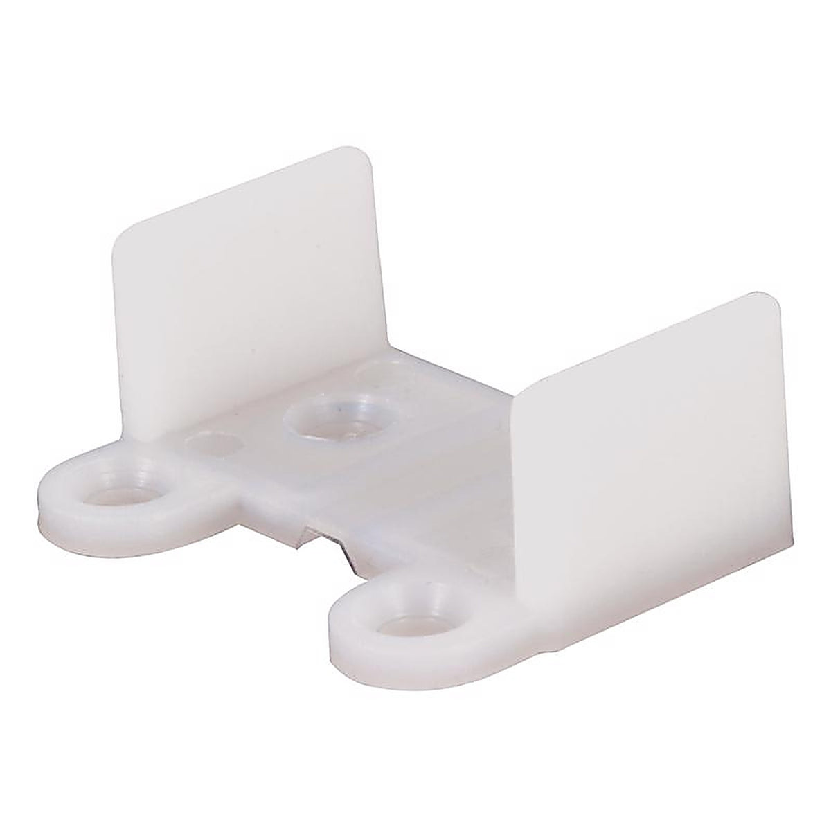 Prime-Line - N 6565 - Matte White Plastic Sliding Door Guide 2 pc