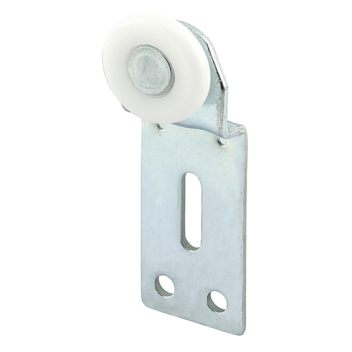 Prime-Line - N 6512 - 1 in. D X 1/4 in. L Mill Nylon/Steel Wardrobe Door Roller Assembly 2 pk
