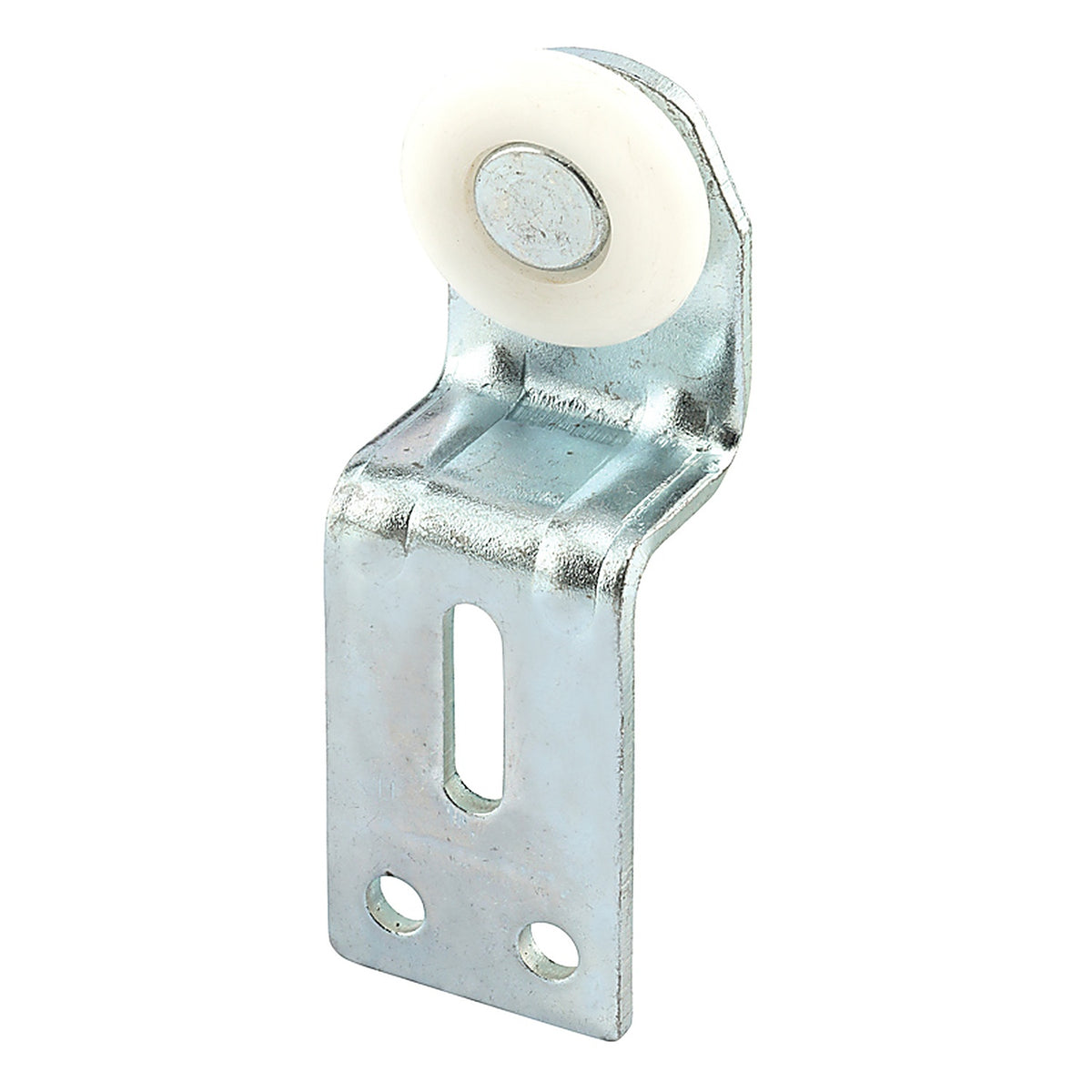Prime-Line - N 6513 - 1 in. D X 1/4 in. L Mill Nylon/Steel Wardrobe Door Roller Assembly 2 pk