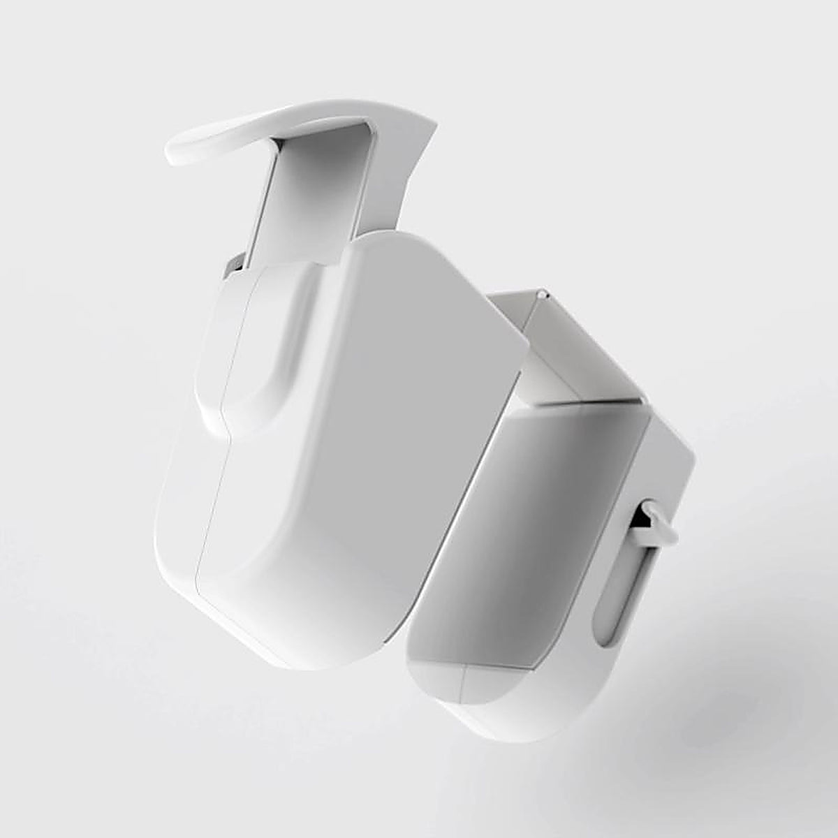 Snappower - KHG-WH-N10 - Huglock White Abs/Tpr Door Lock 1 Pack
