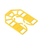 Broadfix - U-GB280 - 1.7 In. W X 2.17 In. L Hard Plastic Small U Shims 280 Pack