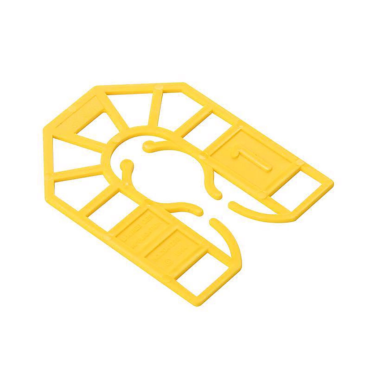 Broadfix - U-GB280 - 1.7 In. W X 2.17 In. L Hard Plastic Small U Shims 280 Pack