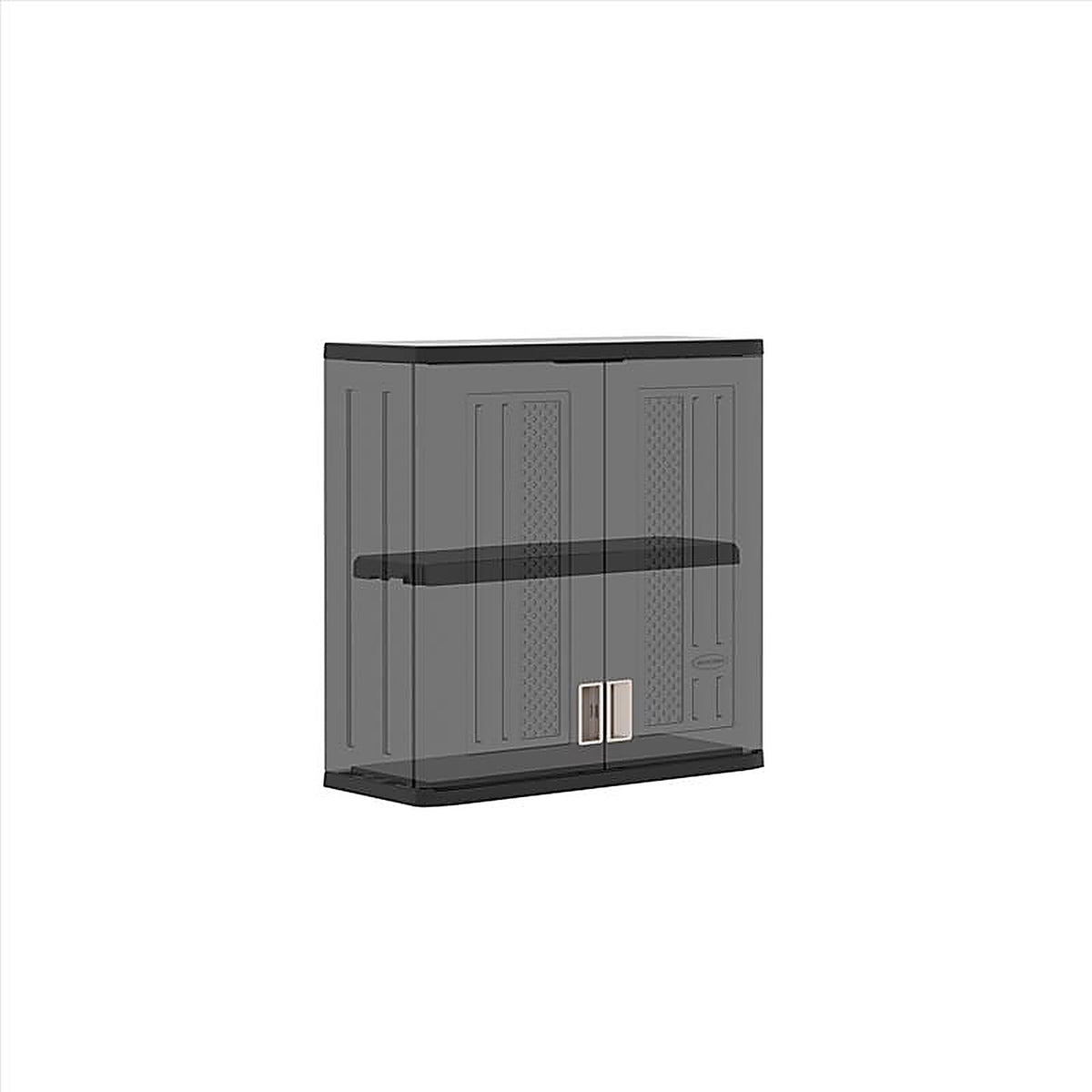 Suncast - BMC3000BK - Cabinet 30.25 In. H X 30 In. W X 12 In. D Black Resin Wall Cabinet