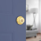 Kwikset - 96600-867 - Bright Brass Metal Deadbolt