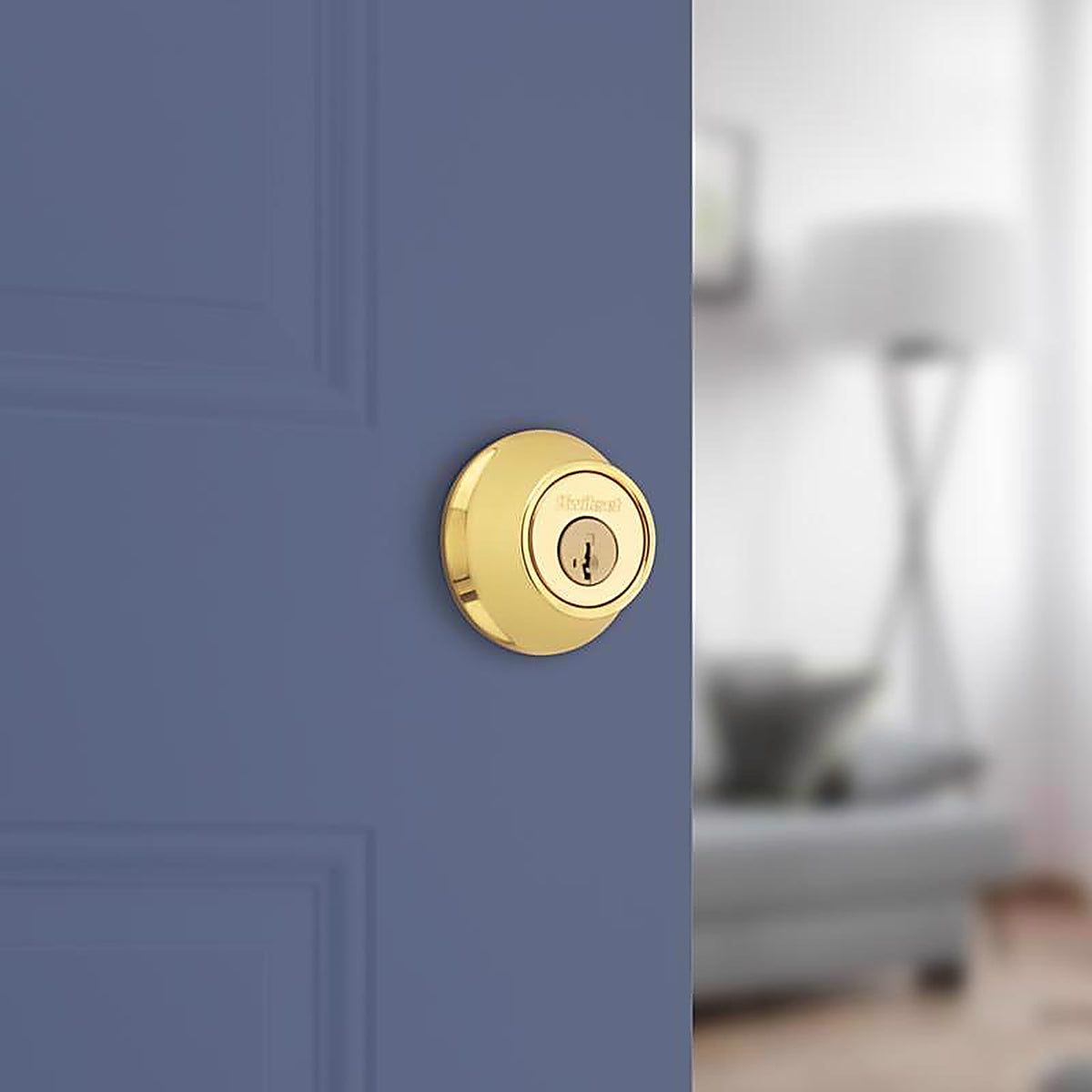 Kwikset - 96600-867 - Bright Brass Metal Deadbolt