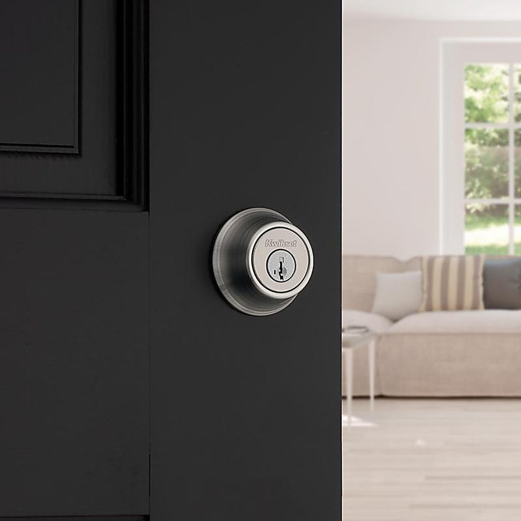 Kwikset - 96600-869 - Satin Nickel Metal Deadbolt