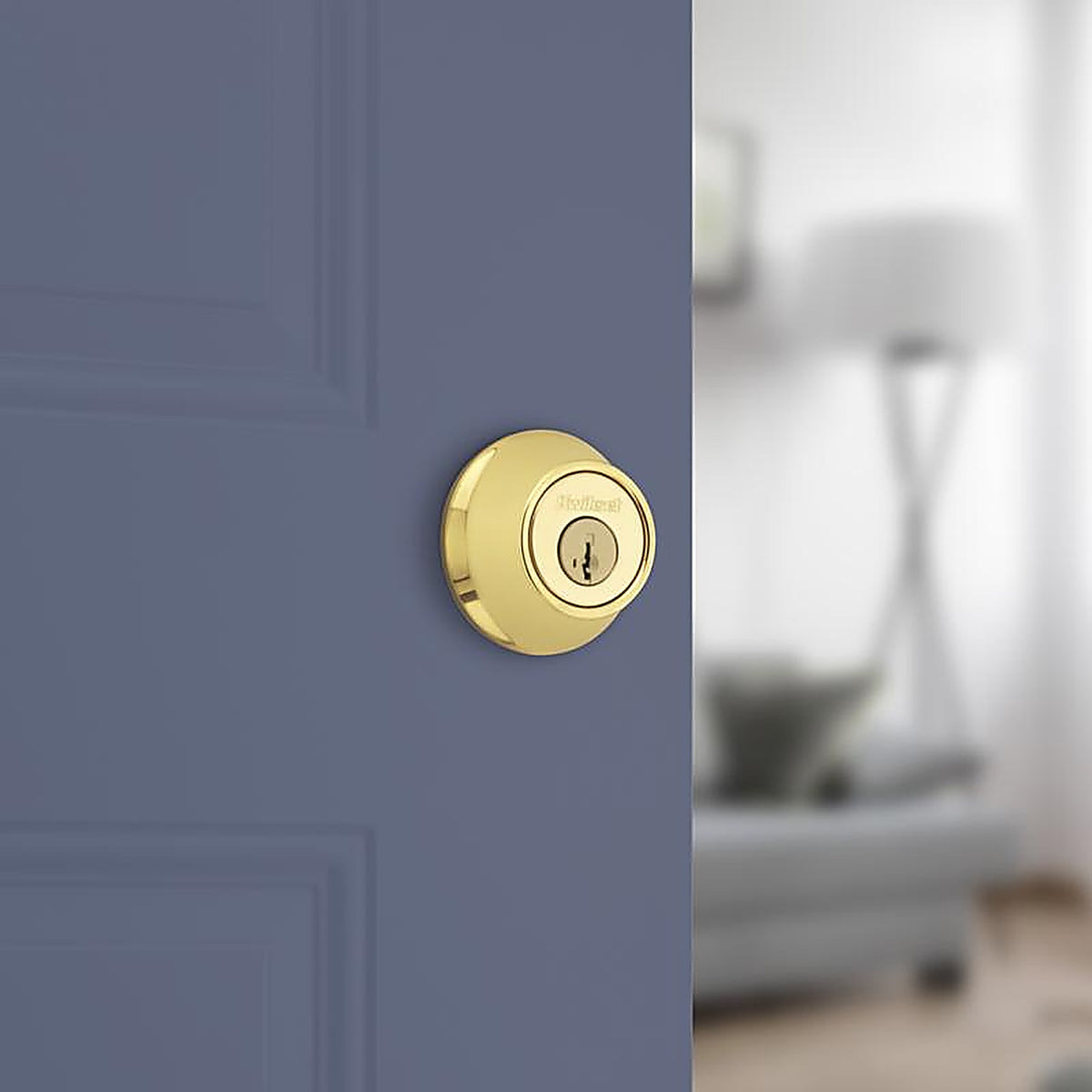 Kwikset - 96600-873 - Polished Brass Metal Deadbolt