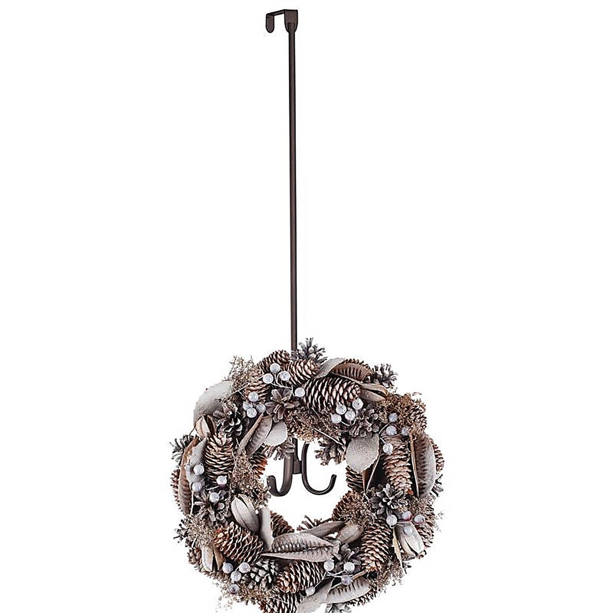 Idesign - 31372 - 2.5 In. H X 7.2 In. W X 25.75 In. L Steel Over the Door Hanger Holder