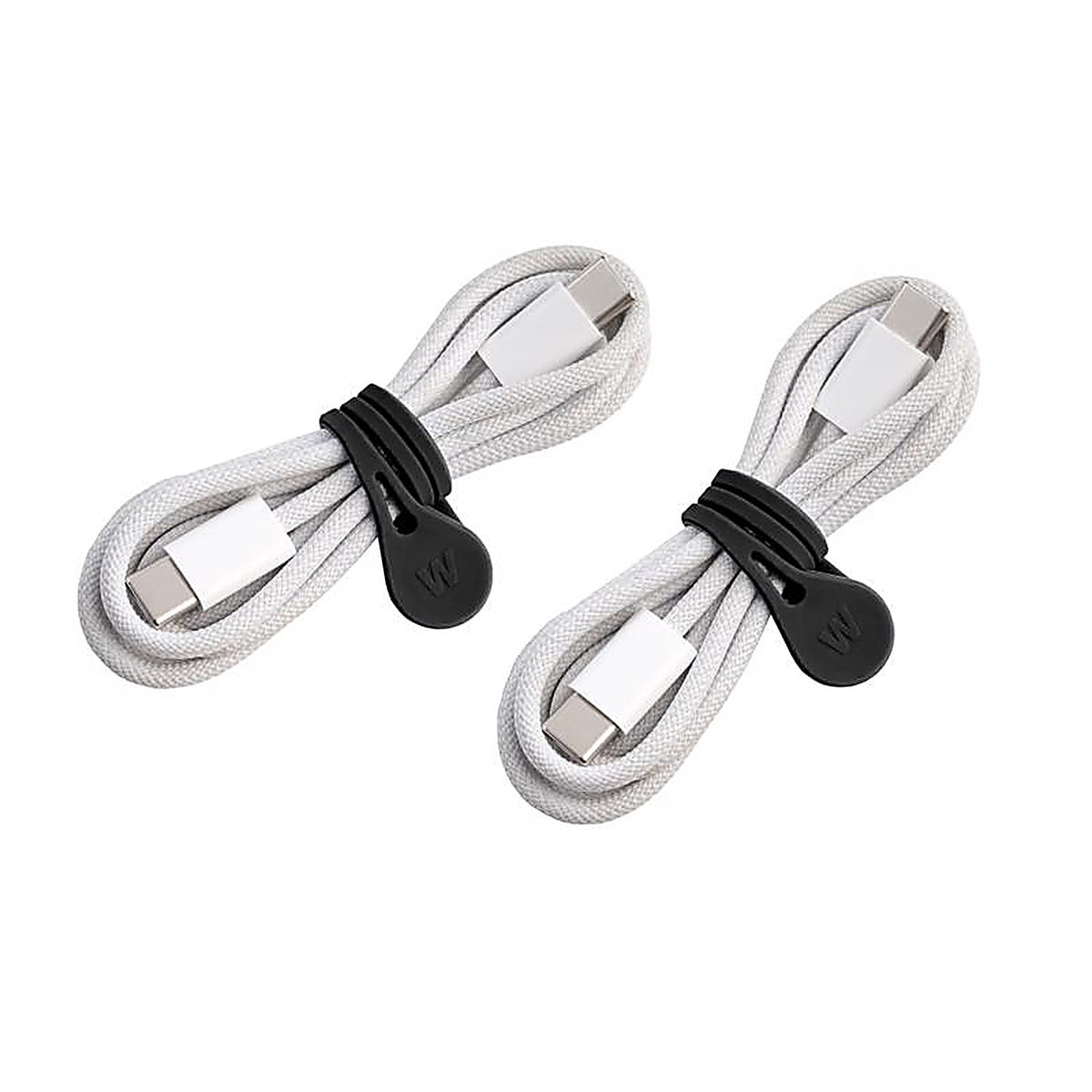Wrap-It - 504-MT-BL - Magnaties 0.33 In. L Black Silicone Cord Organizer
