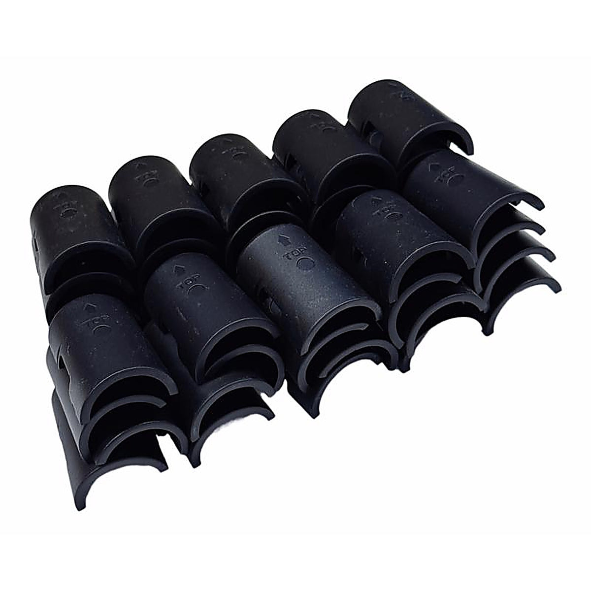 ATC - AN002 - 20Pk 2 In. H X 1 In. W X 1 In. D Plastic Replacement Shelf Sleeves