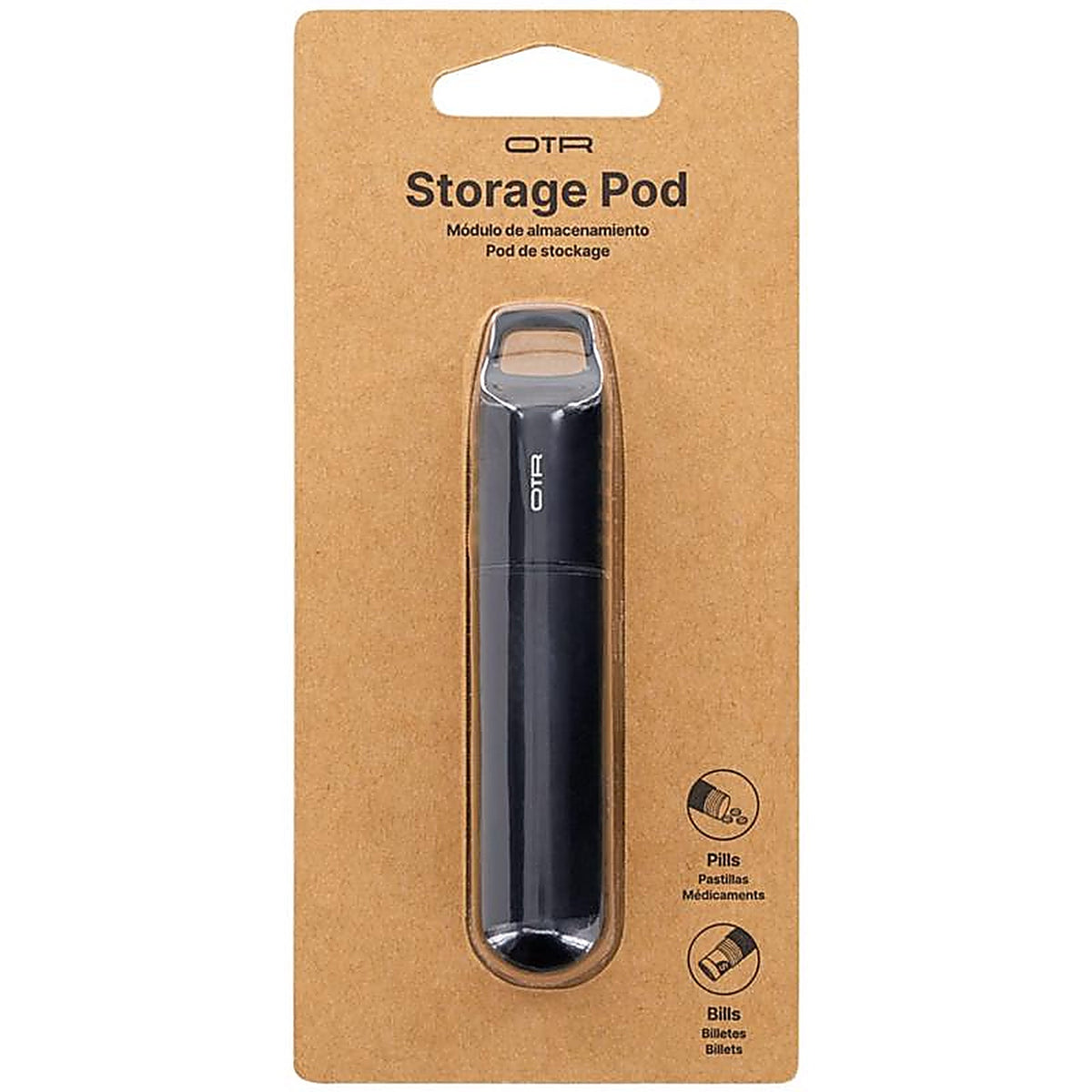 OTR - 9986482 - Aluminum Black Capsule Keychain