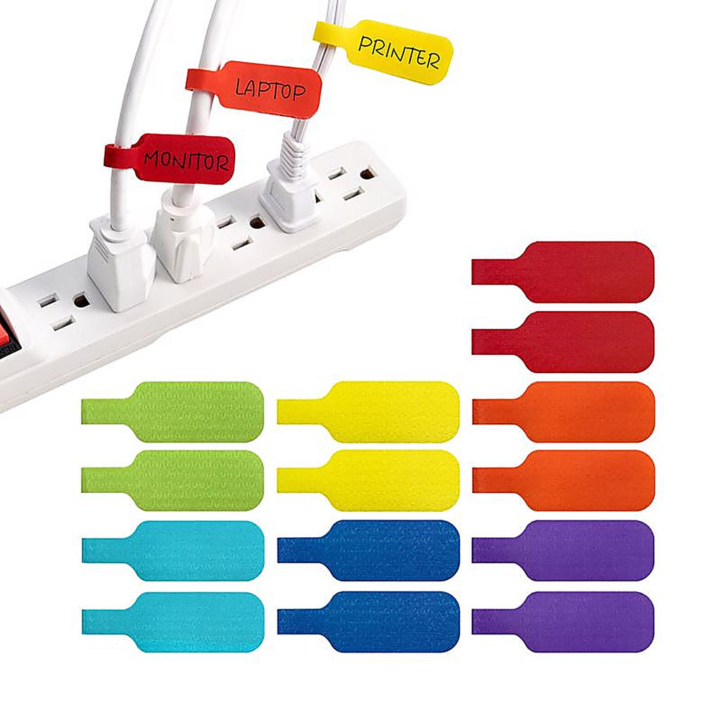 Wrap-It - 414-CL-MD-MC - Assorted Polyethylene Cable Labels