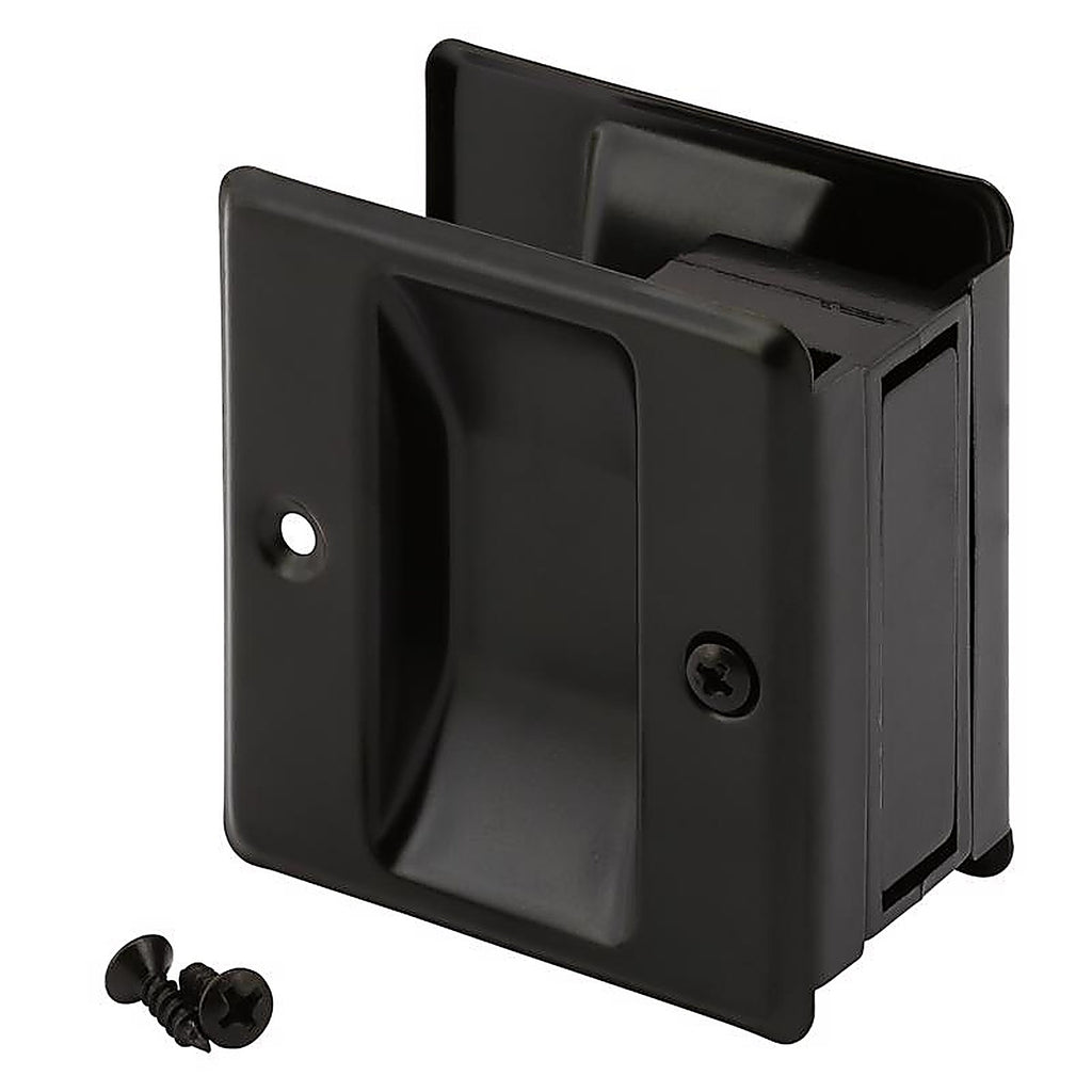 Prime-Line - N 7577 - 2.75 In. L Satin Nickel Black Brass Door Pull