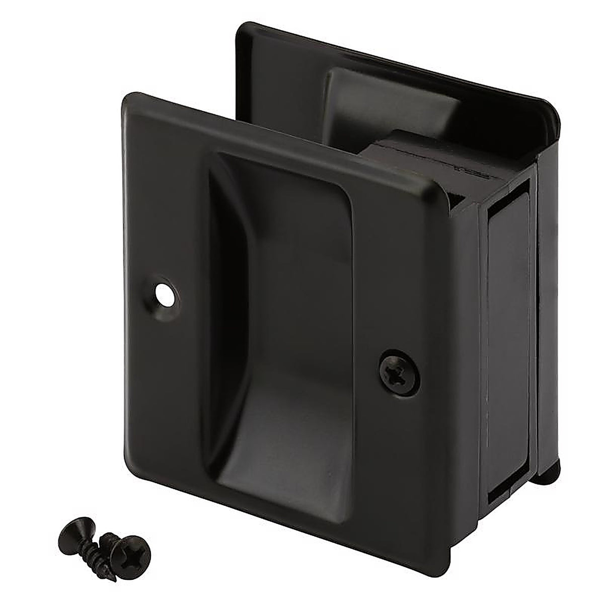 Prime-Line - N 7577 - 2.75 In. L Satin Nickel Black Brass Door Pull