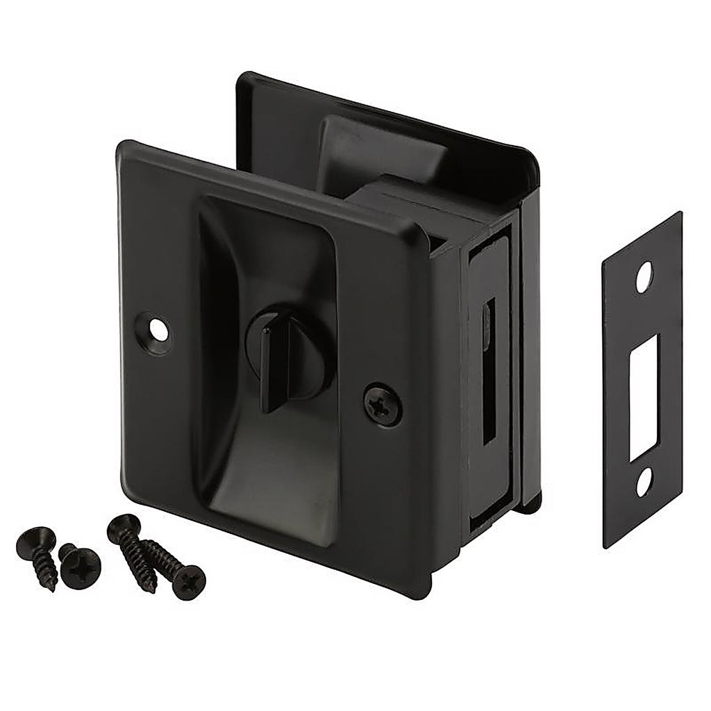 Prime-Line - N 7578 - 2.75 In. L Matte Black Metal Door Pull