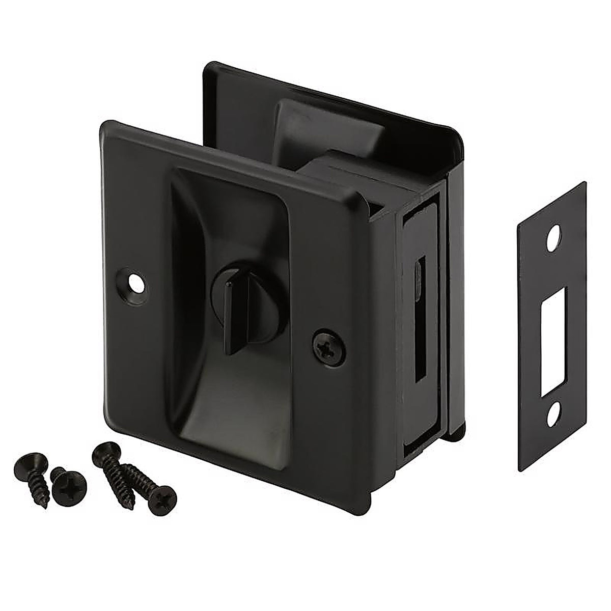 Prime-Line - N 7578 - 2.75 In. L Matte Black Metal Door Pull