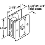 Prime-Line - N 7578 - 2.75 In. L Matte Black Metal Door Pull