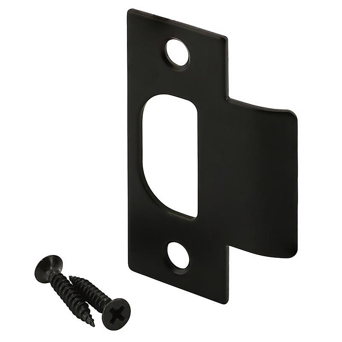 Prime-Line - E 2795 - 2.75 In. H X 1.13 In. L Black Steel T- Strike