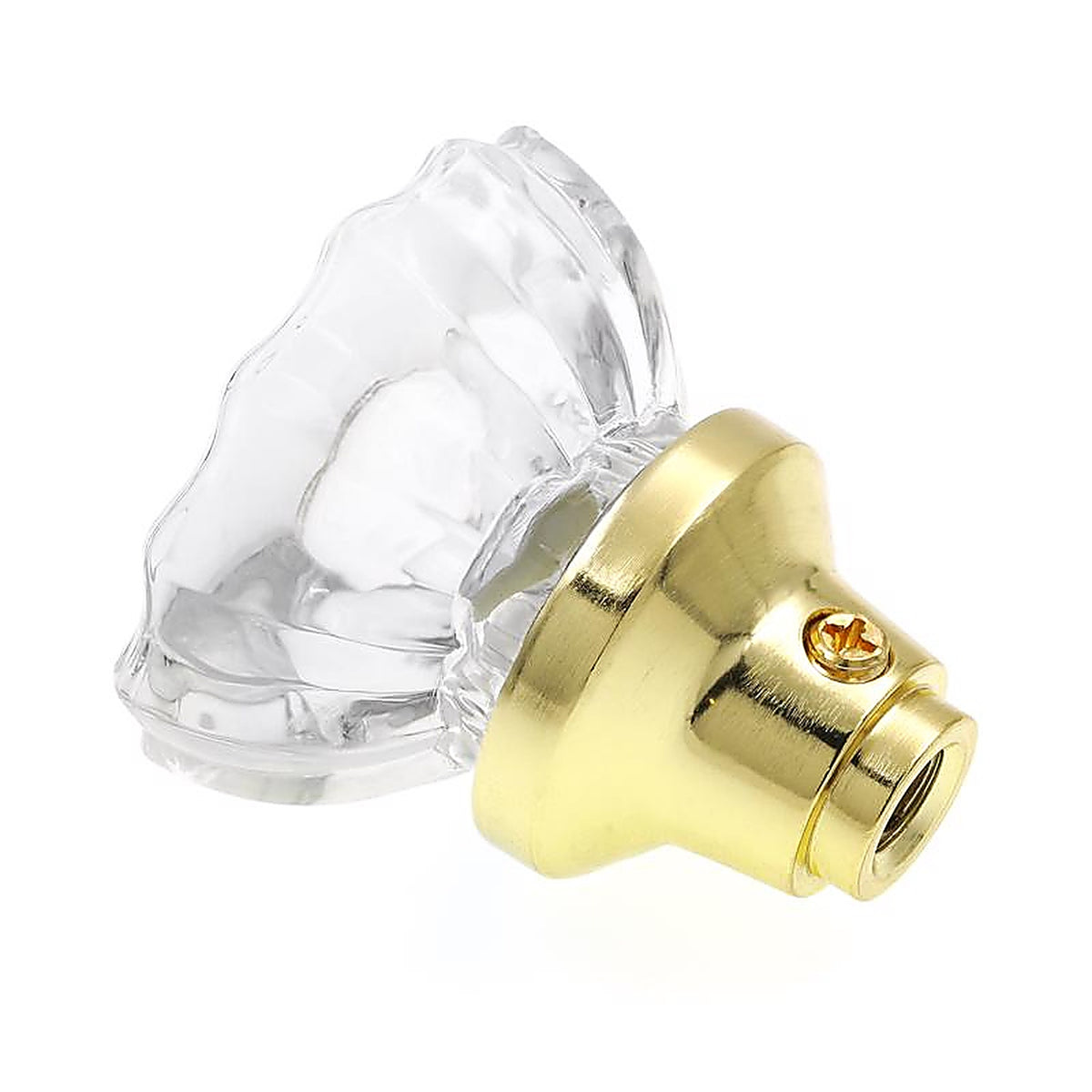 Prime-Line - E 28316 - Vintage Brass Passage Door Knob Right or Left Handed