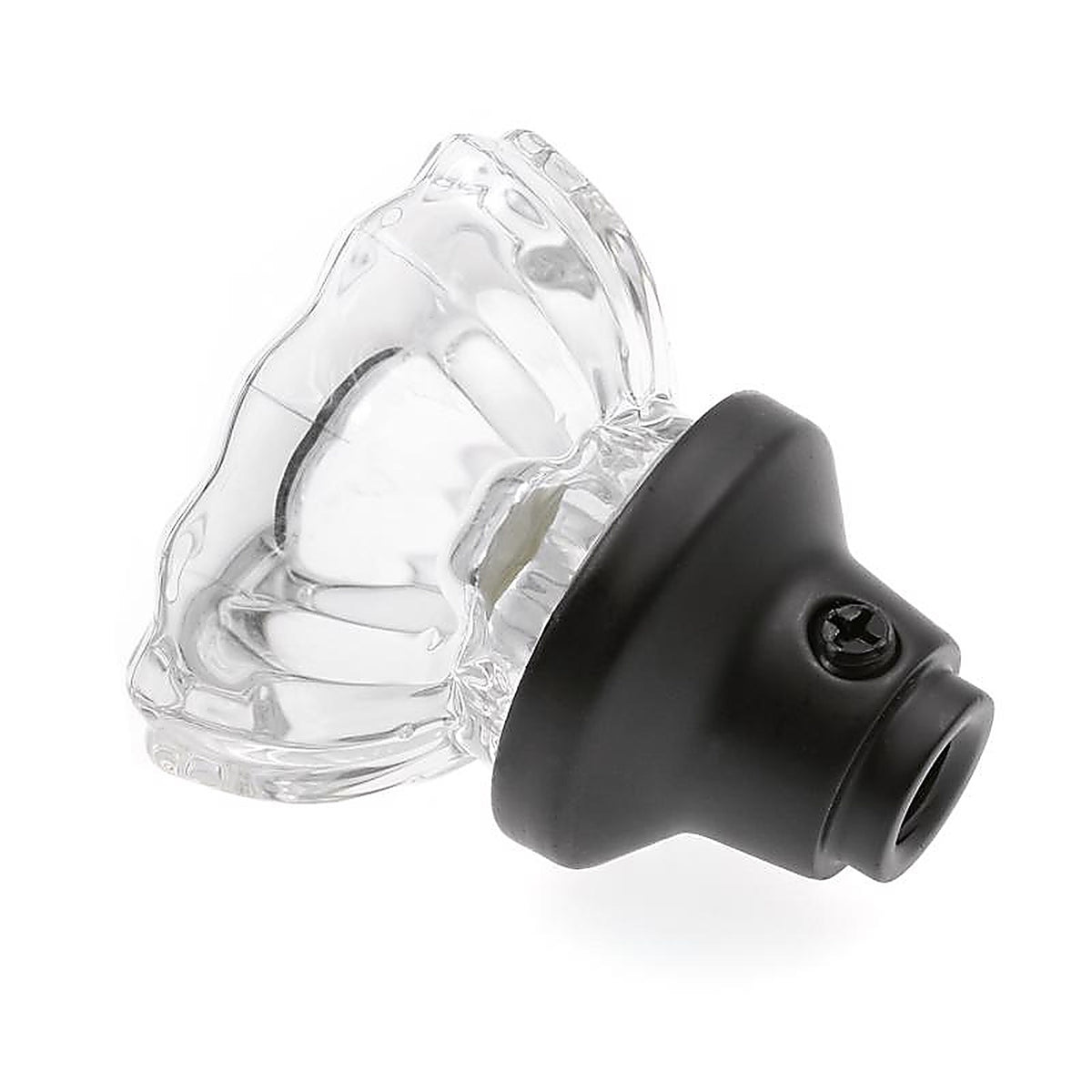 Prime-Line - E 28318 - Matte Black Passage Door Knob Right or Left Handed