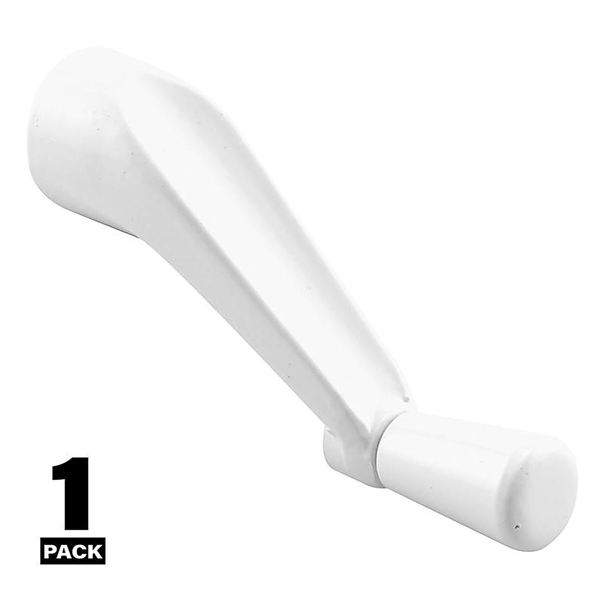 Prime-Line - H 4106 - White Metal Single-Arm Casement Crank Handle for Anderson