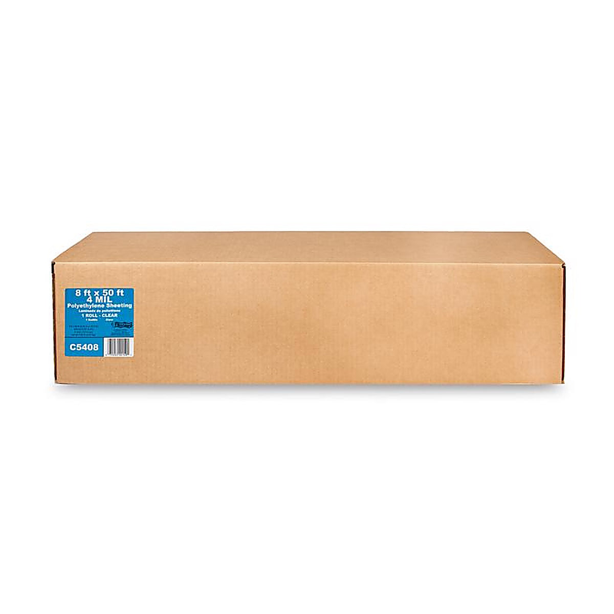 Film-Gard - 625902 - Plastic Sheeting 4 Mil X 8 Ft. W X 50 Ft. L Polyethylene Clear