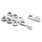 Prime-Line - L 5931 - White Die Cast Screen Clip 4 Pack