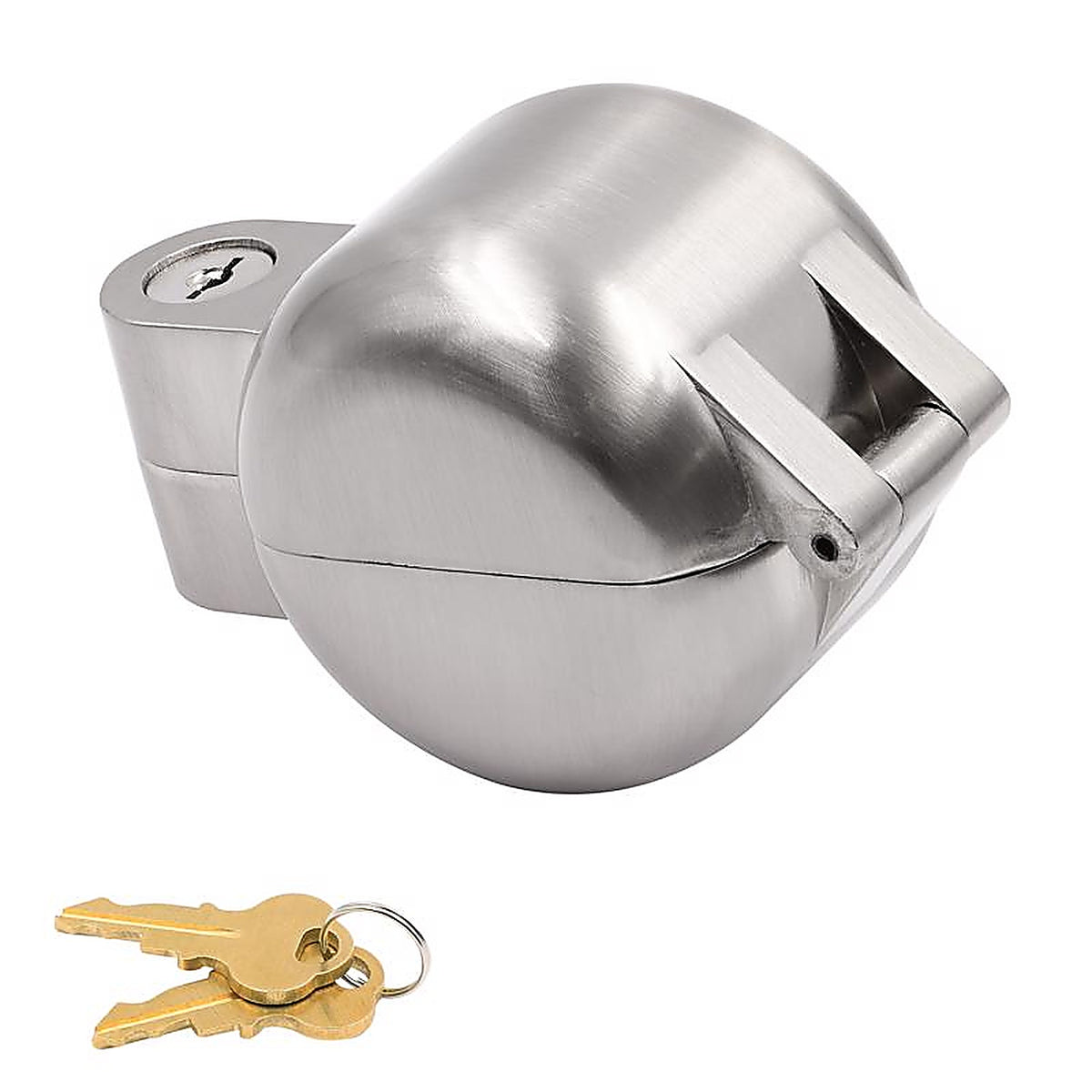 Prime-Line - S 41885 - Silver Steel Doorknob Lockout 1 Pack
