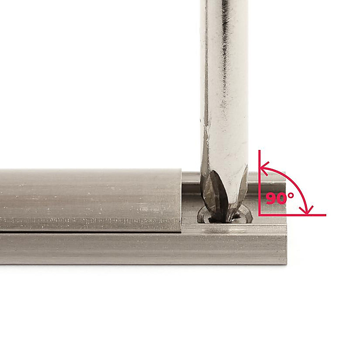 Prime-Line - U 10306 - Satin Nickel Solid Brass Surface Bolt